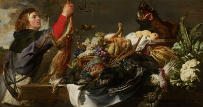 Huntsman ile Natürmort, c.1615 by Frans Snyders or Snijders