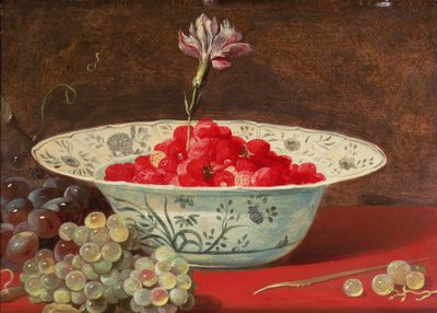 Karanfil ile çilek by Frans Snyders or Snijders