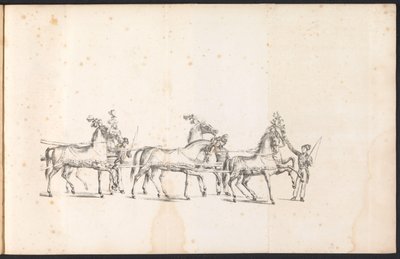 1825, Saint Rombout için tören alayındaki ilk şamandıranın uzunluğu by Frans Vervloet