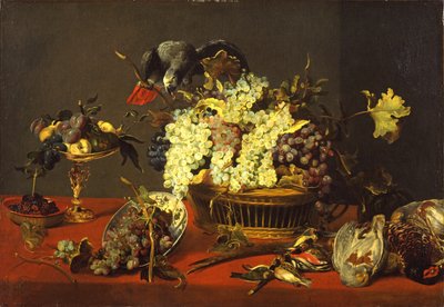 Gri Papağanlı Natürmort, c.1630 by Frans and workshop Snyders