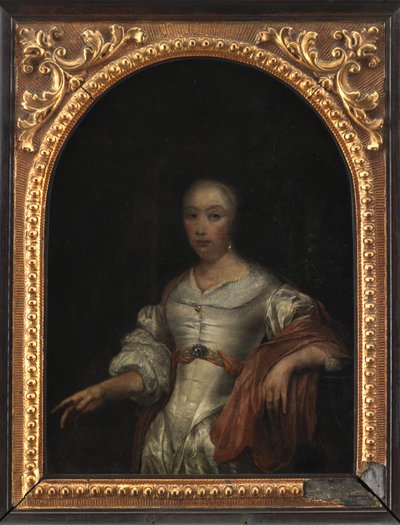 Bir Bayan Portresi by Frans van I Mieris