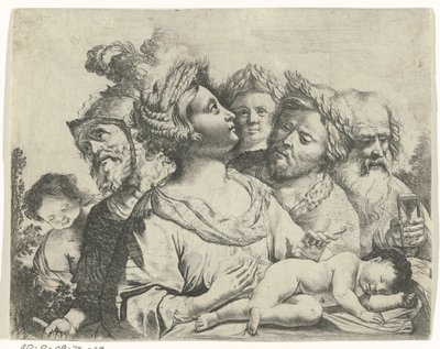 Ceres, Mars ve Satürn (Dört Çağ) by Frans van Mieris (II) (rejected attribution)