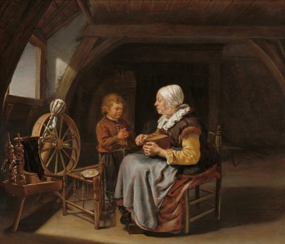 Grace Söylemek, c.1650-55 by Frans van Mieris