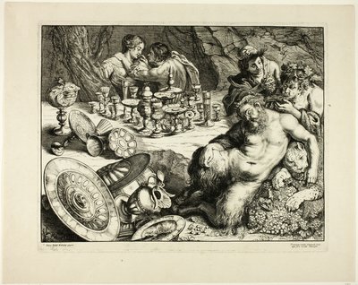 Bacchus ve Sarhoş Silenus—Silenus