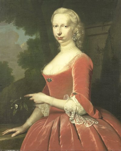 Bir Kadının Portresi by Frans van der Mijn