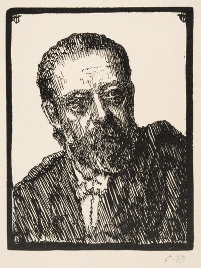 Bedrich Krem 1824-1884 Portright by Frantisek Bilek