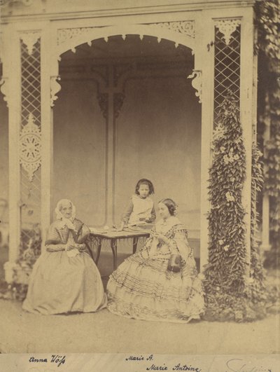 Anna Wöss, Marie ve Marie Antoine, 1850