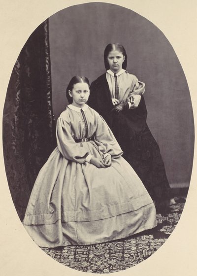 [İki Kızın Portresi], 1850