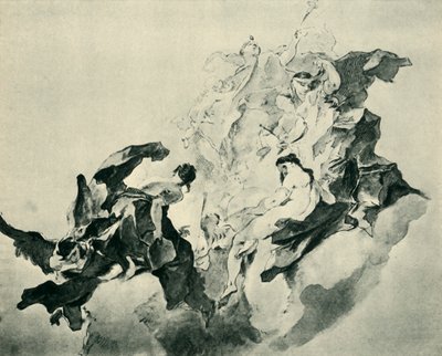 İnanç, Adalet ve Resim Alegorisi, 1758-1759, 1943. by Franz Anton Maulbertsch