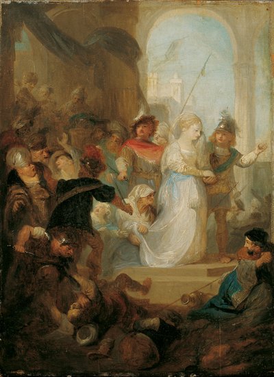 Ester ve Hatach by Franz Anton Maulbertsch