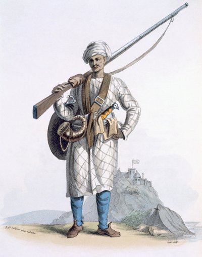Behaleea veya Hindu askeri, E. Orme tarafından 