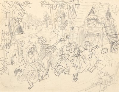 kır düğünü by Franz Barwig d. Ä.