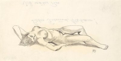 çıplak yatmak by Franz Barwig d. Ä.