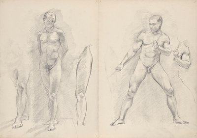 erkek çıplaklar by Franz Barwig d. Ä.