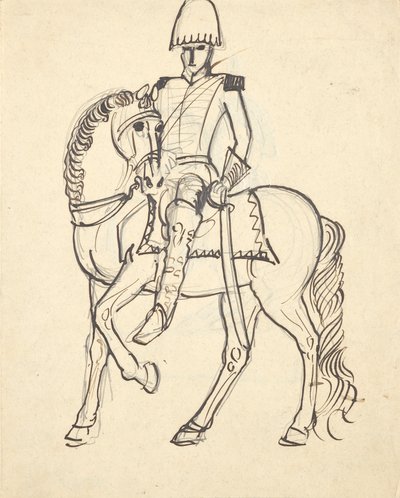 atlı subay by Franz Barwig d. Ä.