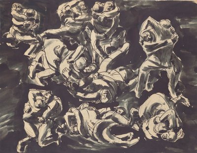 kavga eden köylüler by Franz Barwig d. Ä.