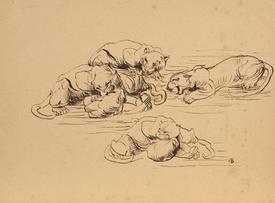 Hırıltılı Sundapanthers by Franz Barwig d. Ä.