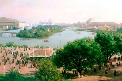 Dünyanın Kolomb Fuarı, Chicago by Franz Biberstein