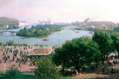 Dünyanın Kolomb Fuarı, Chicago by Franz Biberstein