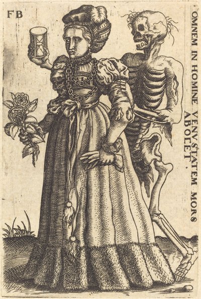 kadın ve ölüm by Franz Brun