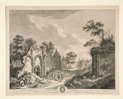 St. Maur Manastırı Harabeleri by Franz Edmund Weirotter
