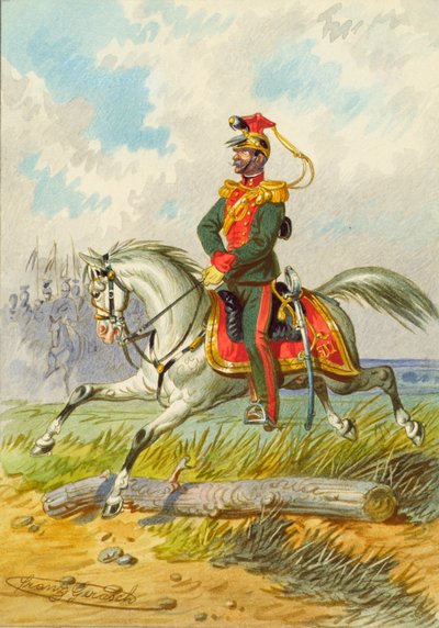 atlı asker by Franz Gerasch