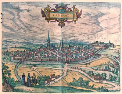 Cambrai, Fransa by Franz Hogenberg