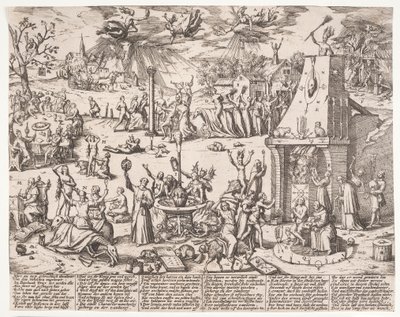 Heksesabbath by Franz Hogenberg
