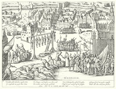 İspanyollar tarafından Haarlem, Hollanda
