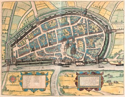 Neuss, Almanya (gravür by Franz Hogenberg