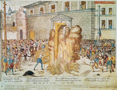 Din savaşı: Fransız Protestan yargıcı Anne du Bourg