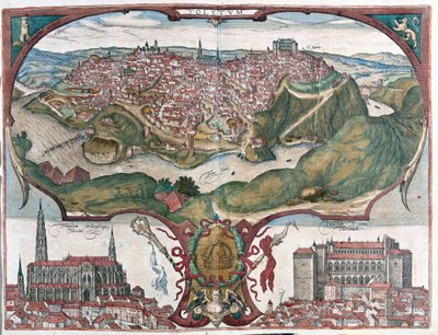 Toledo, İspanya by Franz Hogenberg