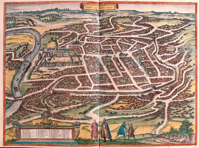 Vilnius, Litvanya (gravür by Franz Hogenberg