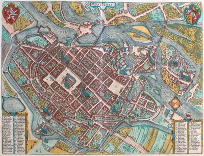 Wroclaw, Polonya by Franz Hogenberg