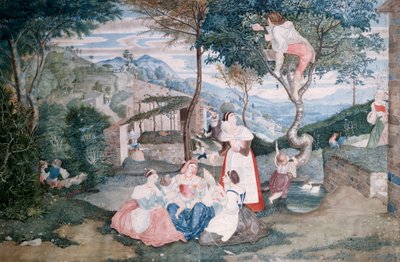 Almanca: Italienisches Landleben İtalyan kır hayatı by Franz Horny