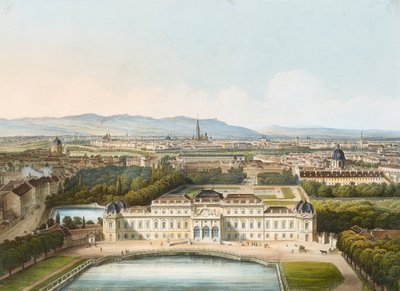 Belvedere Kalesi by Franz Josef Sandmann