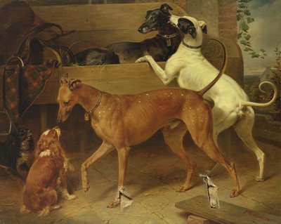 Kruger Köpekleri, 1855 by Franz Krüger