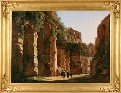 Kolezyum içinde, c. 1823. by Franz Ludwig Catel