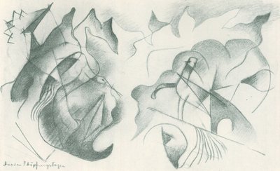 Yaratılış günlerinden itibaren by Franz Marc