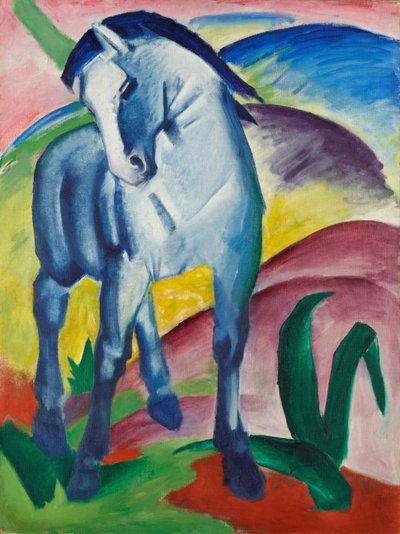 Mavi At I by Franz Marc