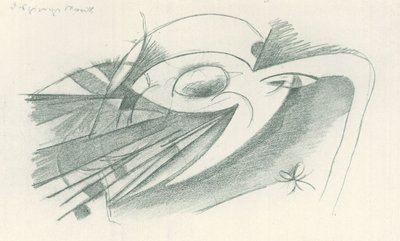 Açgözlü Ay by Franz Marc
