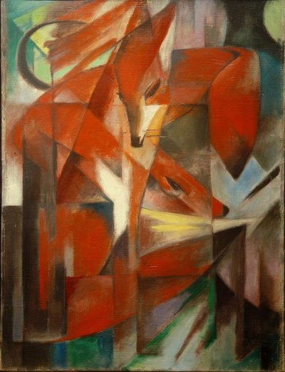Tilkiler by Franz Marc