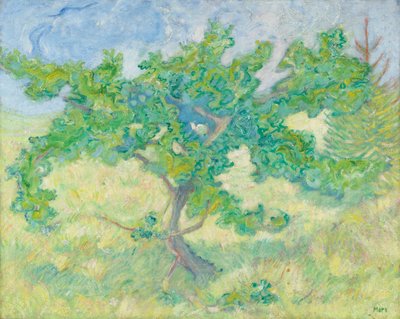 küçük meşe ağacı by Franz Marc