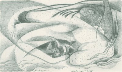 Franz Marc - Tarladan Eskiz Defteri - Sayfa 23 by Franz Marc