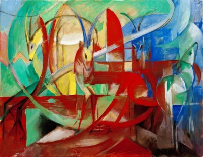 ceylanlar by Franz Marc