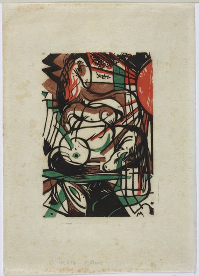 atların doğuşu by Franz Marc
