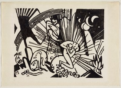 Almanca: Versöhnung Uzlaşma by Franz Marc