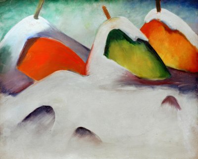 Karda çömelme by Franz Marc