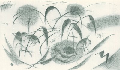 Gine tavuğu by Franz Marc