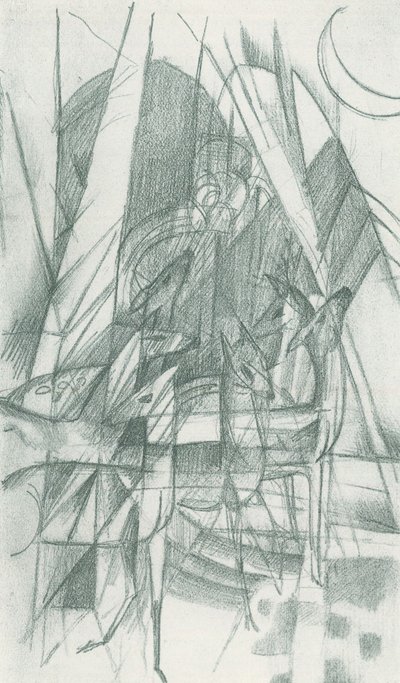 Rotwild by Franz Marc